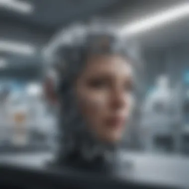Advanced Genetic Engineering Technology Genetic engineering laboratory showcasing advanced technology