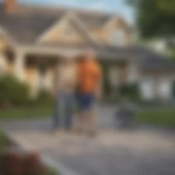Conceptual representation of reverse mortgage benefits