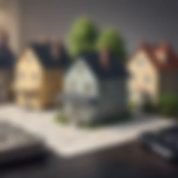A detailed infographic illustrating mortgage types