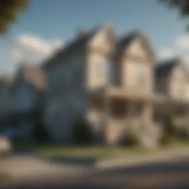 A visual representation of foreclosure stages