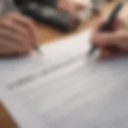 A visual representation of multiple loan agreements