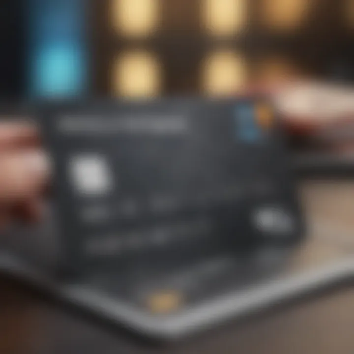 A close-up view of a NetSpend card on a flat surface