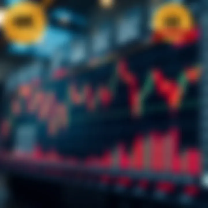 Chart depicting currency pair fluctuations and pip value